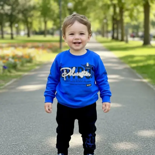 Winter 2 Pcs Boy's Girls Printed Tracksuit