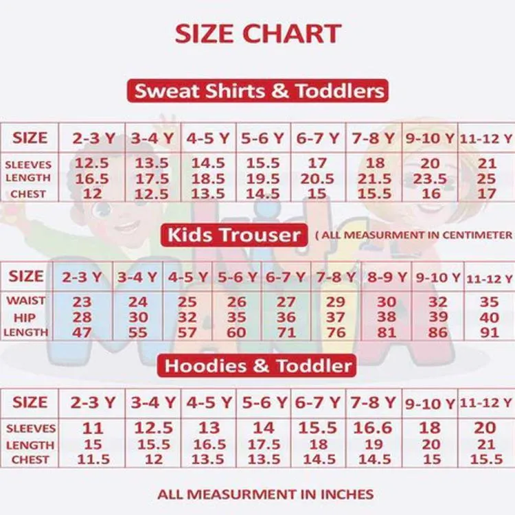 Winter 2 Pcs Boy's Girls Printed Tracksuit - Image 2
