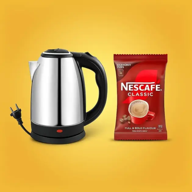 3 In 1 Electric Kettle - 1 Pc Stainless Steel Multifunctional Appliance