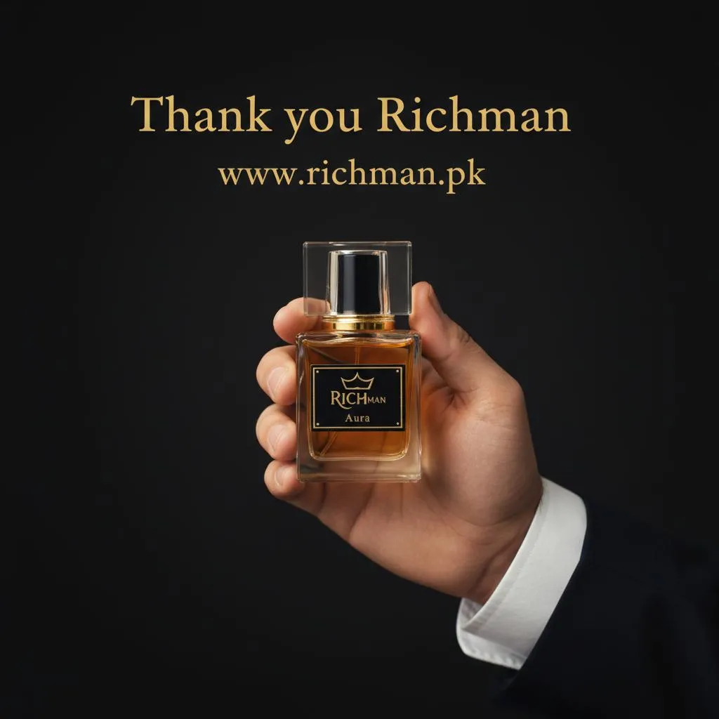 RichMan Aura Perfume for Men, Long Lasting Bold Spicy Scent - Image 3