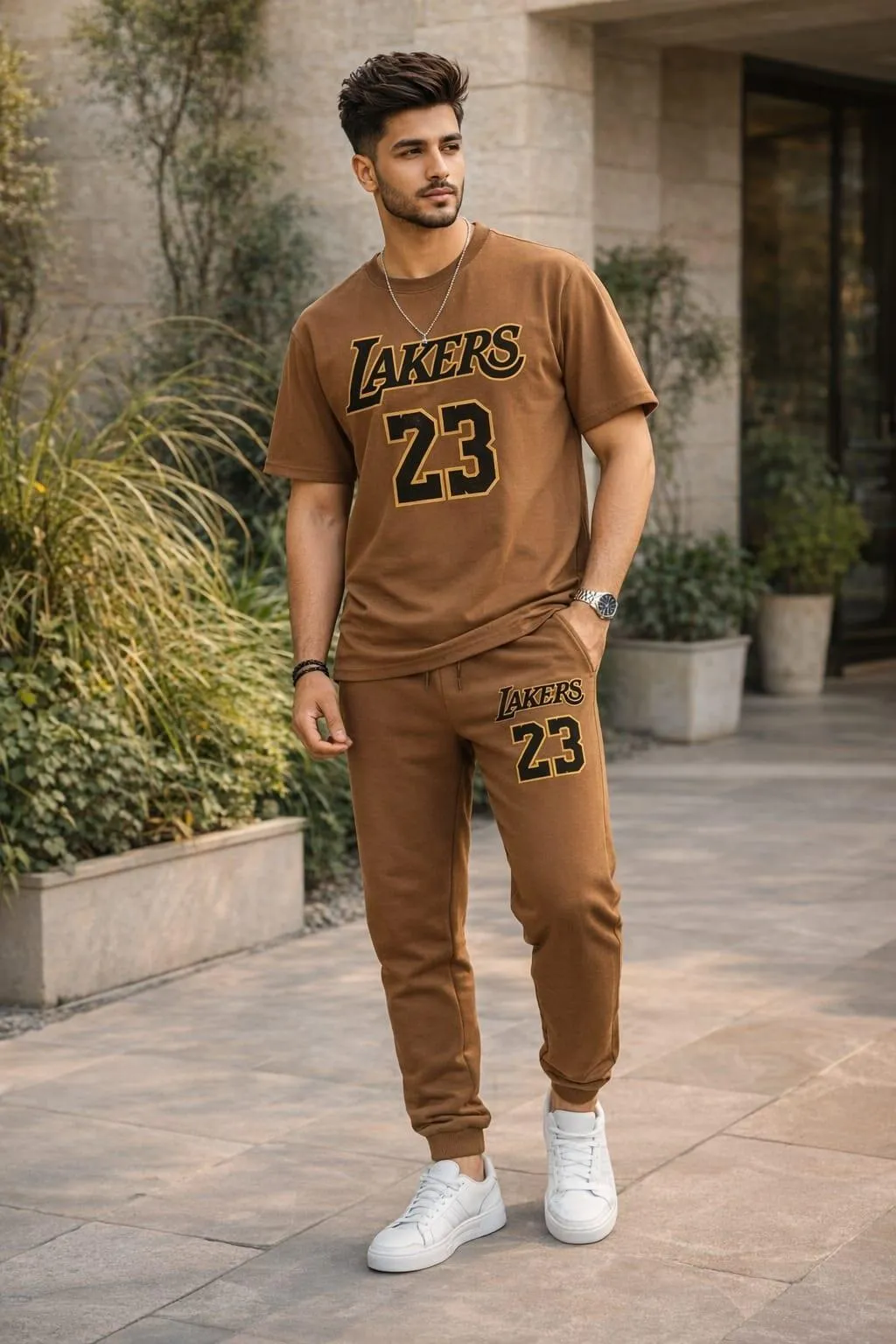 Laker's 23 Printed Summer Track Suit - Image 3