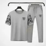 Royal Summer Tracksuit Set – Premium T-Shirt & Trouser (Breathable & Stylish)