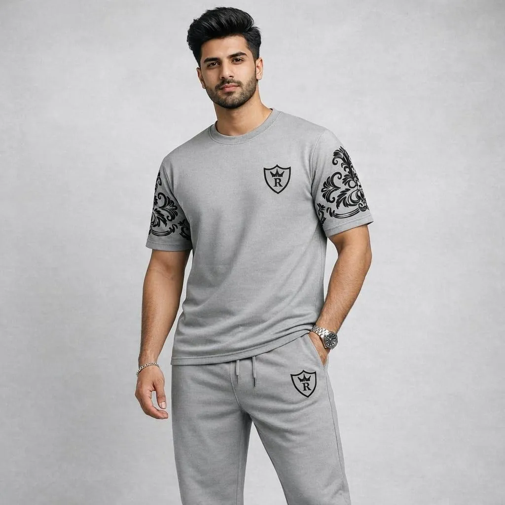 Royal Summer Tracksuit Set – Premium T-Shirt & Trouser (Breathable & Stylish) - Image 2