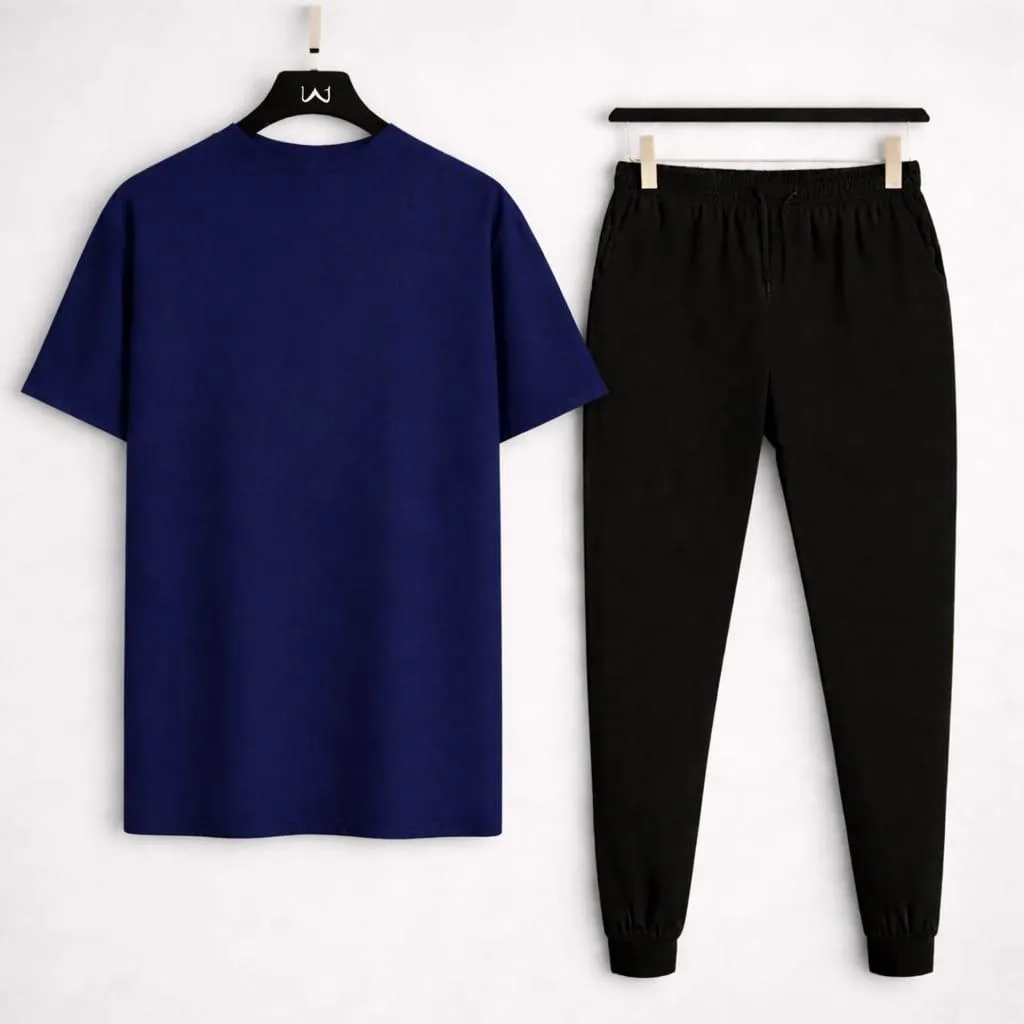 Premium Audi-Logo Printed T Shirt & Trouser Set ( Stylish & Breathable ) - Image 4