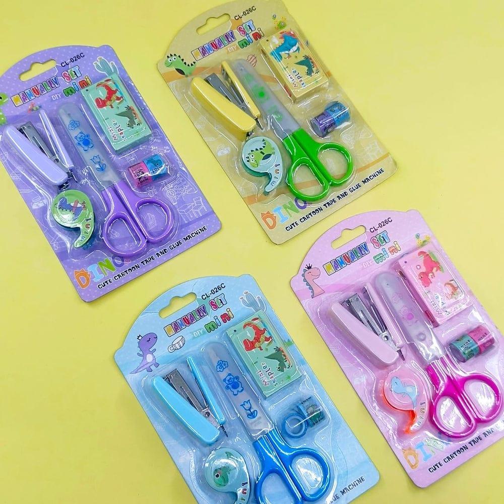 Creative Stationery Set for Kids - 6 Pcs - Image 2