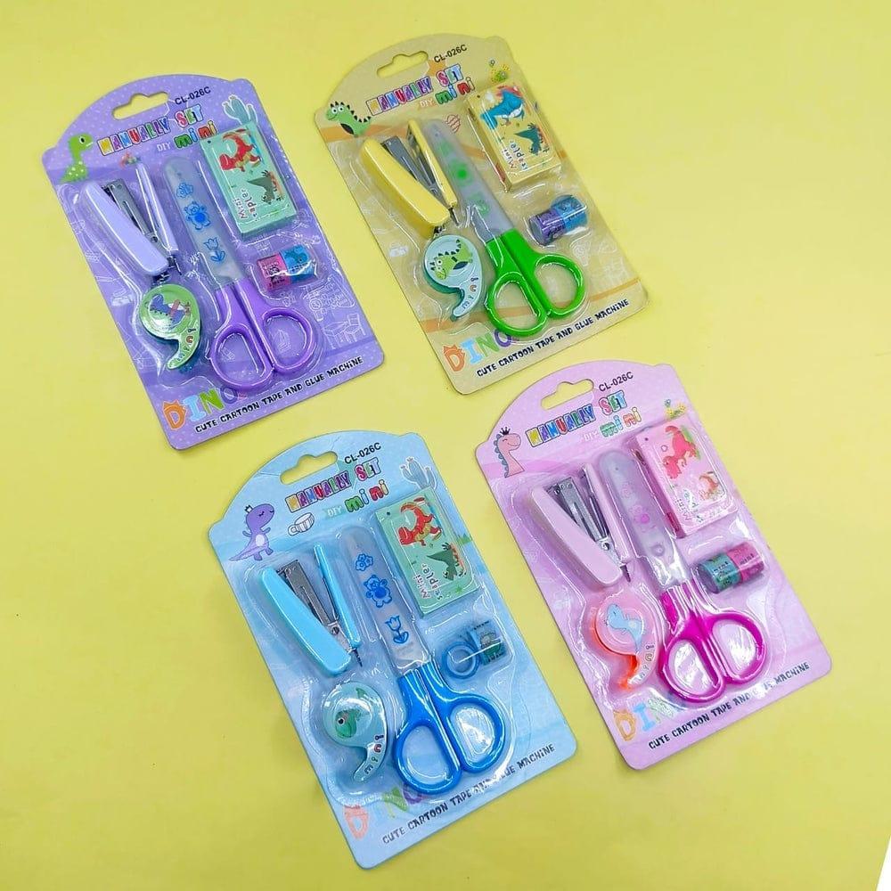 Creative Stationery Set for Kids - 6 Pcs - Image 3