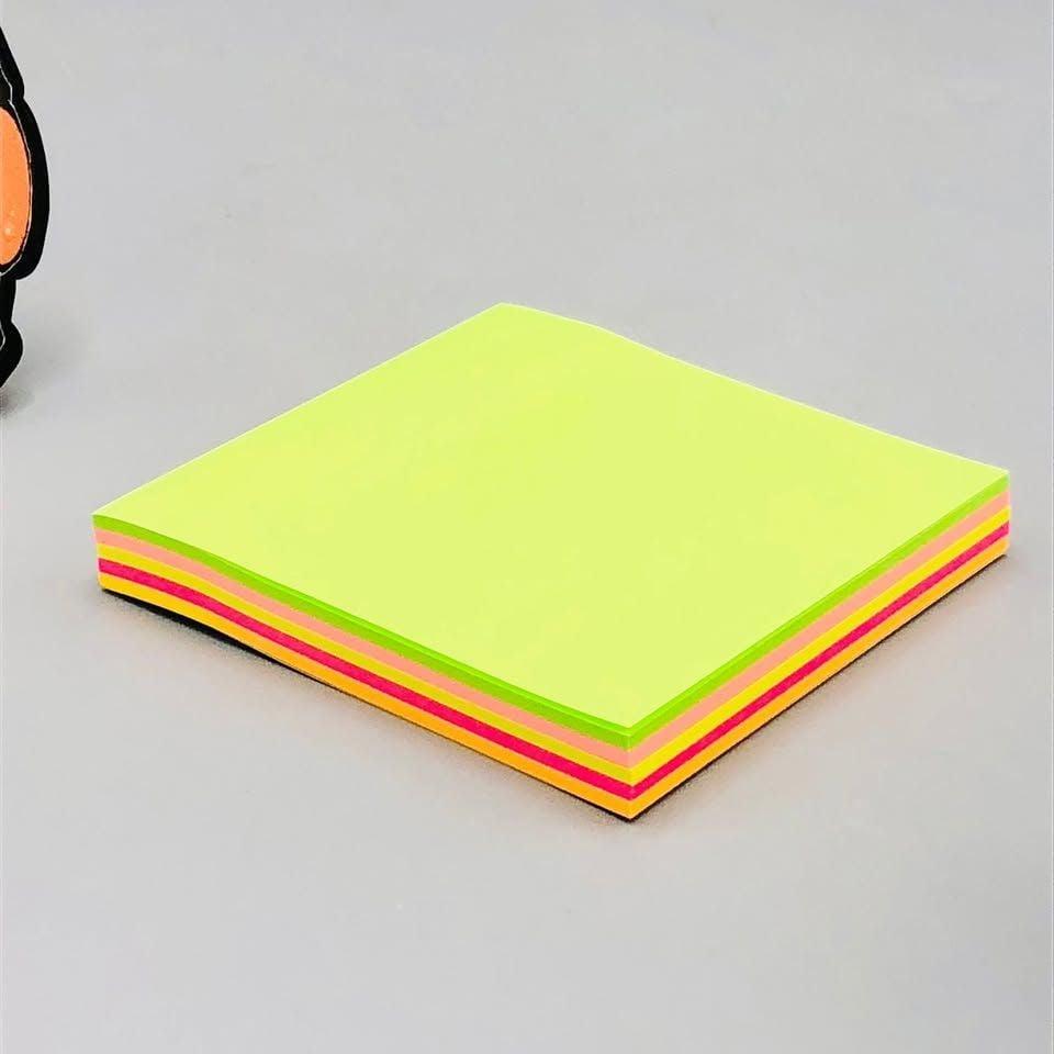 Multicolor Easy Peel 5 Pcs Sticky Notes for Effortless Note Taking - Image 2