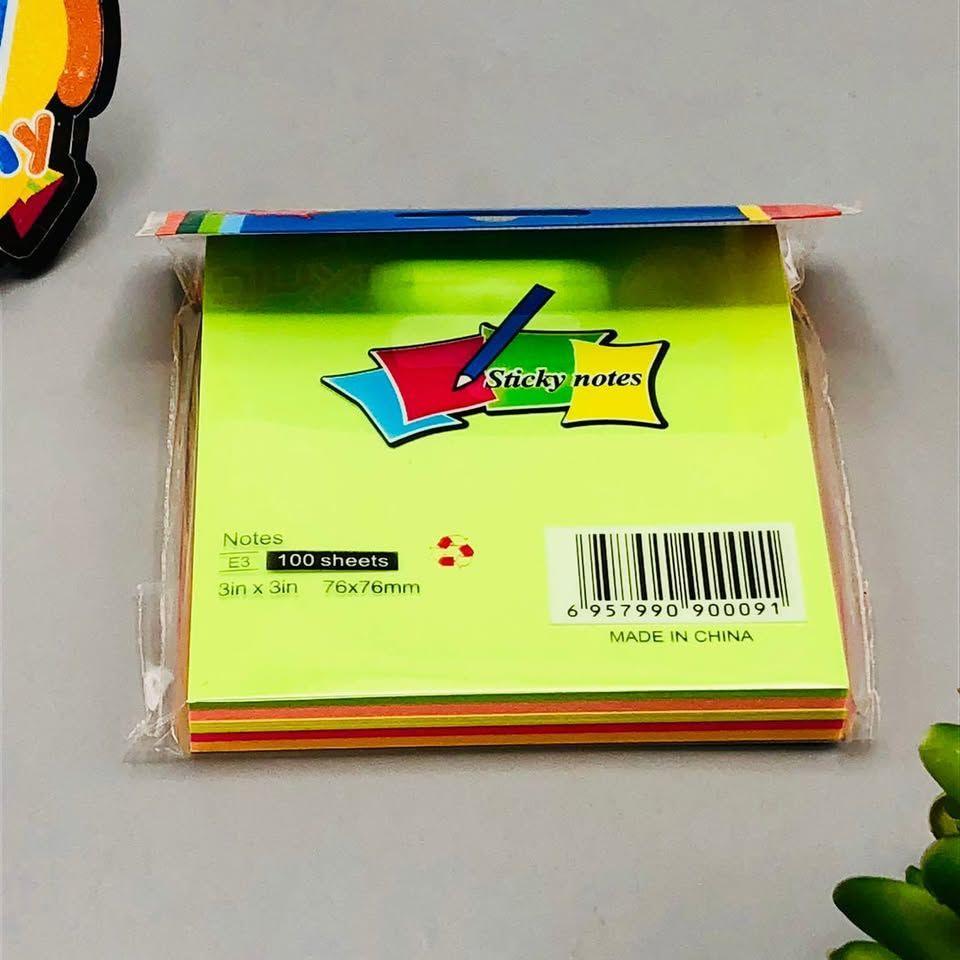 Multicolor Easy Peel 5 Pcs Sticky Notes for Effortless Note Taking - Image 3
