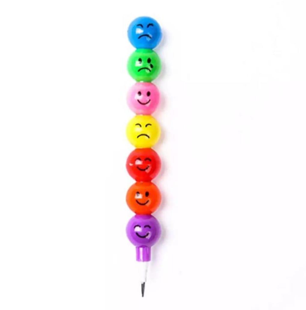 Cute Multicolor 12 Pcs Pencil Set - Perfect Gift for Kids and Students! - Image 4