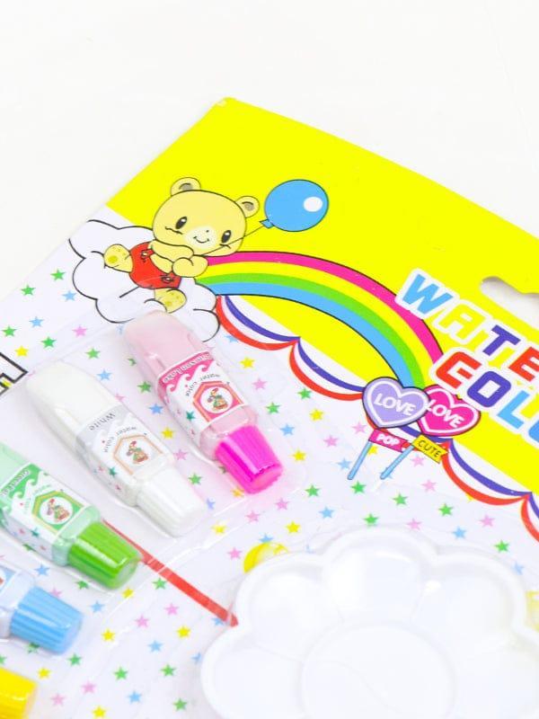 Water Color Painting Set With Brushes And Palette - Image 3