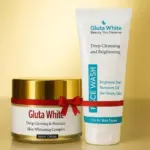 2 in 1 Skincare Bundle: Whitening Cream & Face Wash - 2 Pcs