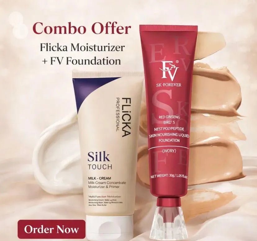 2 in 1 Makeup Deal: Foundation & BB Cream - 1 Pcs