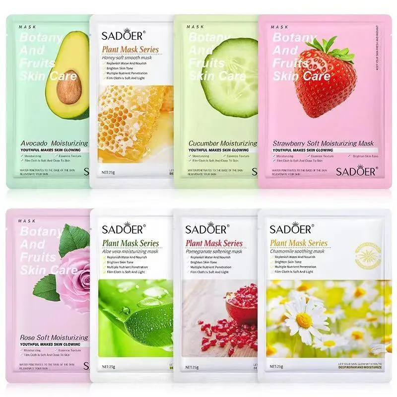Hydrating Face Sheet Mask - 5 Pcs for Instant Glow and Nourishment 100 in stock - Image 2