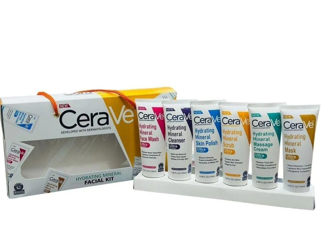 6 in 1 Skincare Bundle: Complete Hydration Kit (6 Pcs)