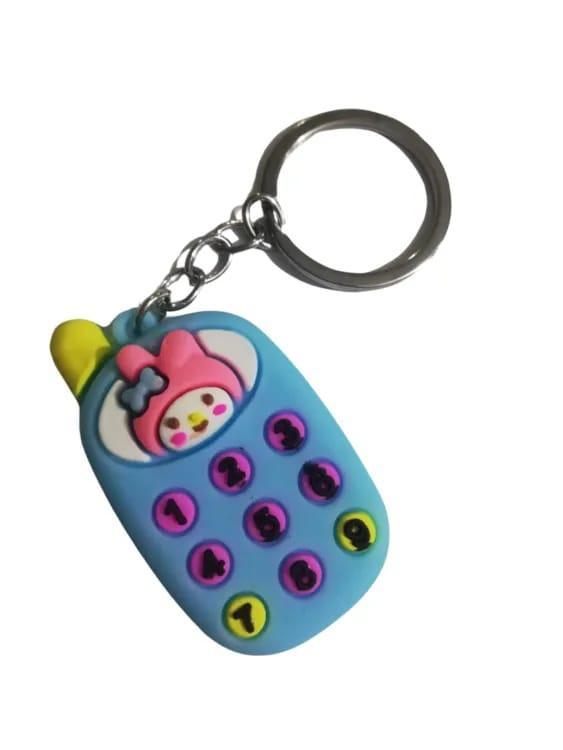 Mini Mobile Shaped Keychain - Image 2