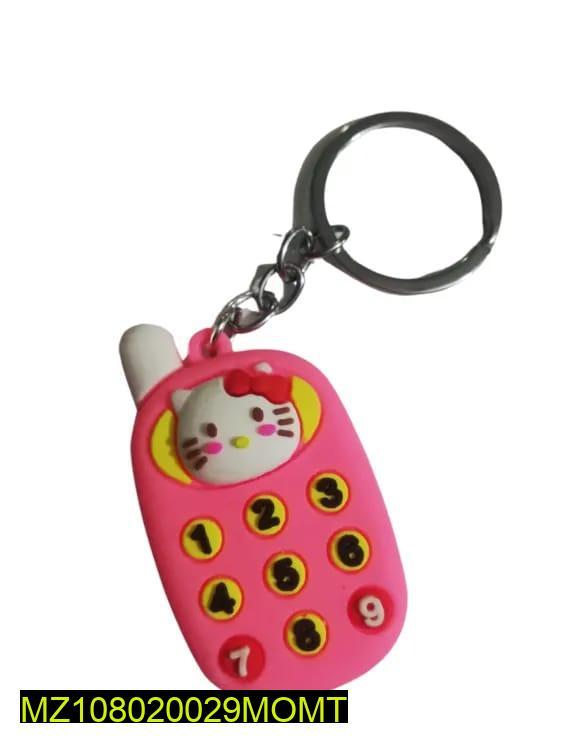 Mini Mobile Shaped Keychain - Image 5