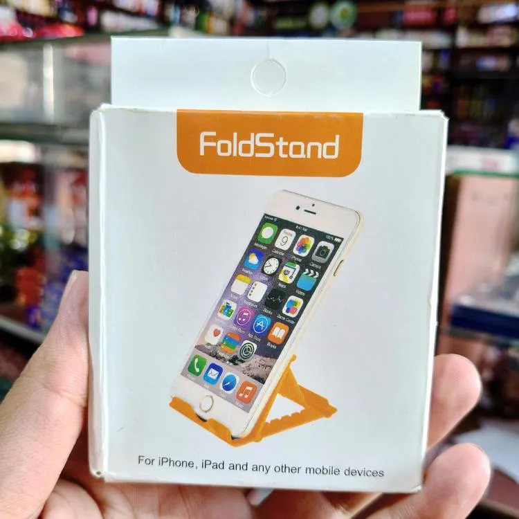 Mobile Folding Stand For Iphone Ipad And Other Mobile Devices