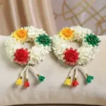 2 Pcs Artificial Modern Design Gajrey