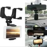 Car Back View Mirror Mobile Phone Holder