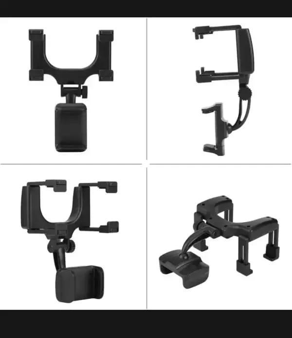Car Back View Mirror Mobile Phone Holder - Image 4