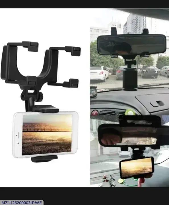 Car Back View Mirror Mobile Phone Holder - Image 6