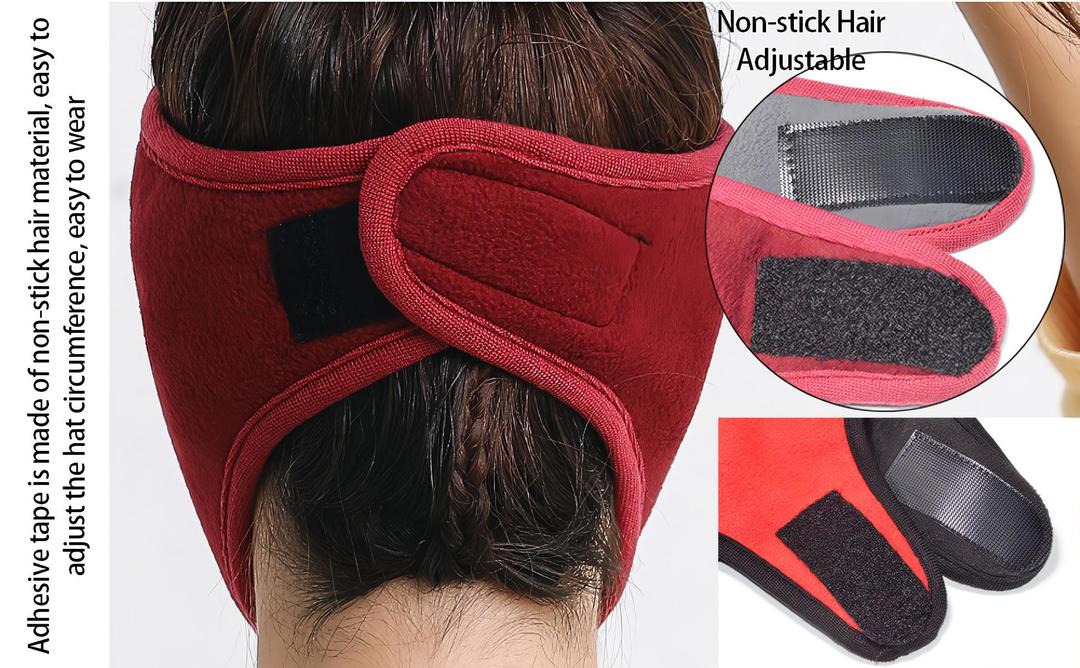 Weather Resistant Full Face Bike Mask - 1 Pc in Black, Red & Green - Image 2