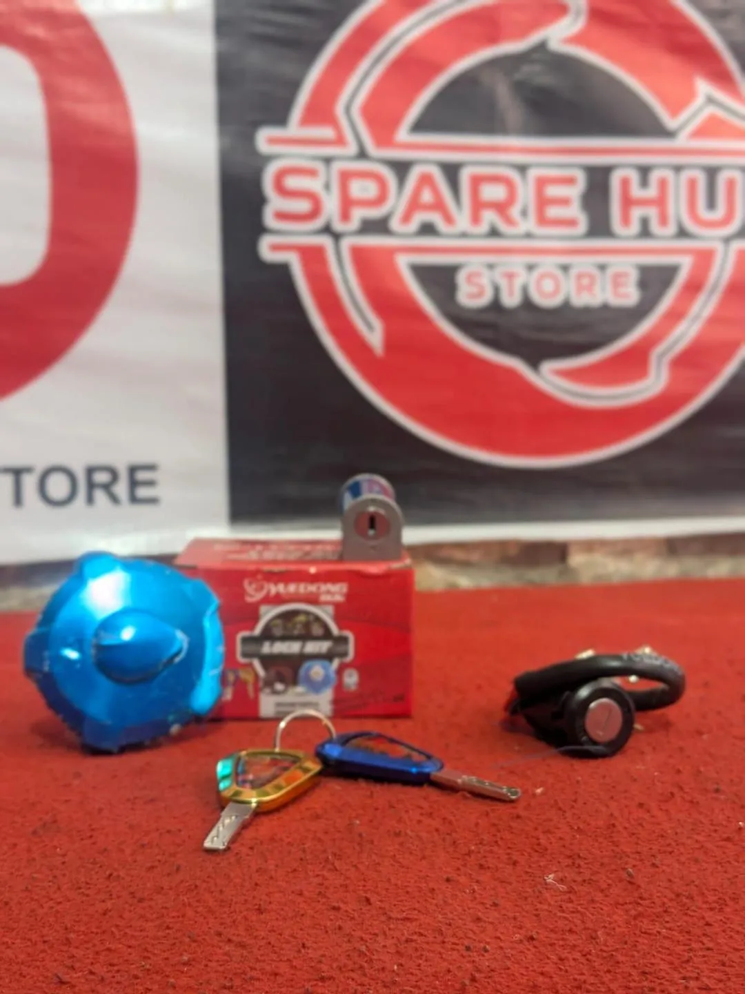 Bike Honda 125 3 Pcs Lock Set , Lock Kit Switch - Image 7