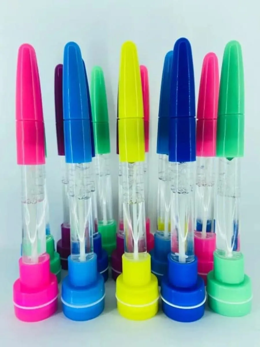 4 In 1 Multifunction Bubble Stamp Ball Pen For Kids, 3 Pcs - Image 4