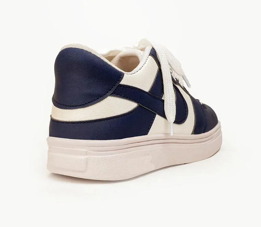 Men's Rexine Fancy Sneakers (JRD-Blue) - Image 4