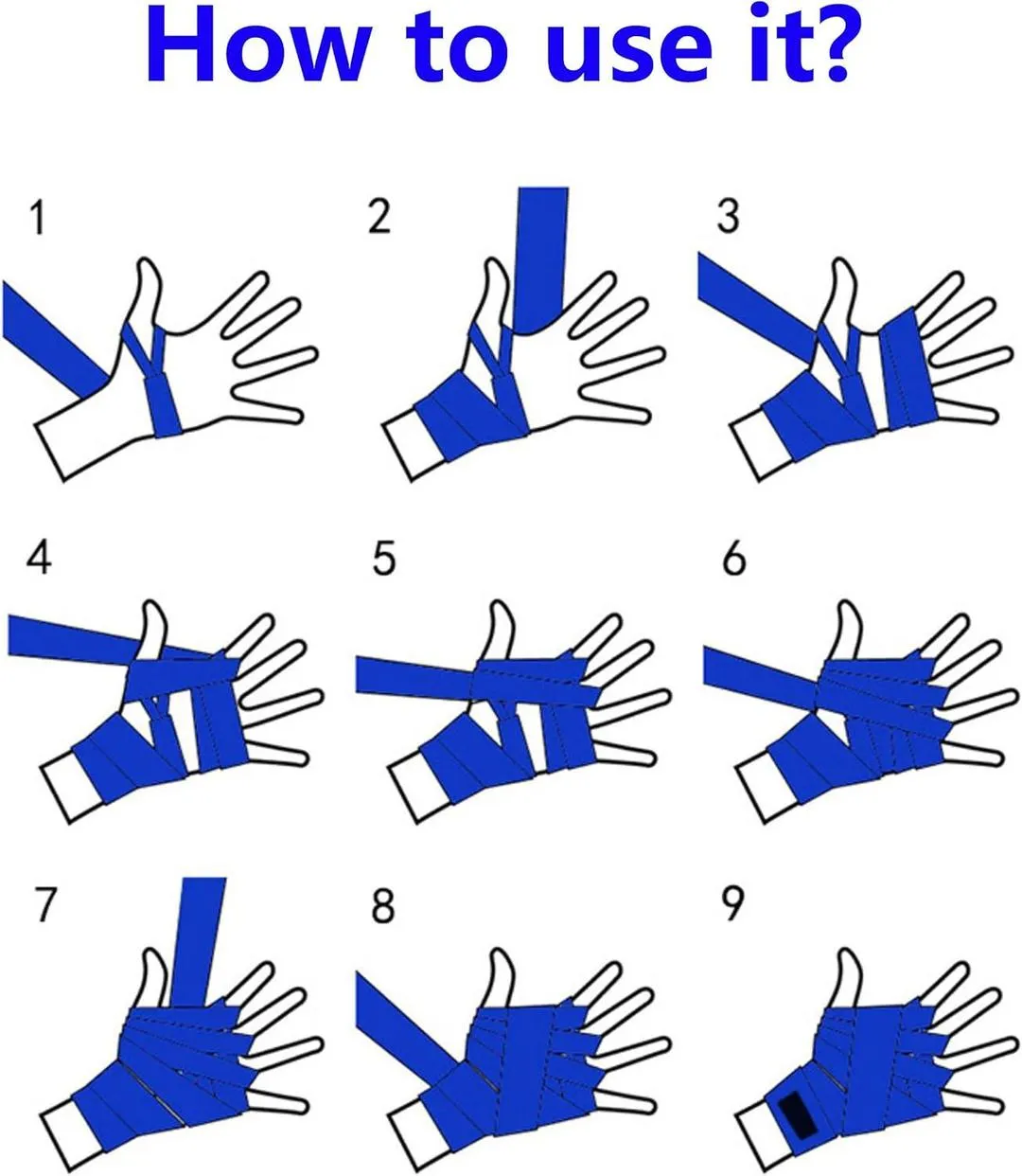 Breathable Non-Slip Grip Hand Sport Wristband - 2 Pcs - Image 3