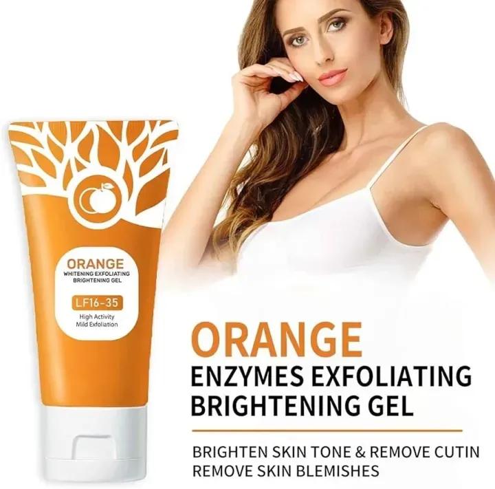 Orange Exfoliating Scrubbing Gel, 120g