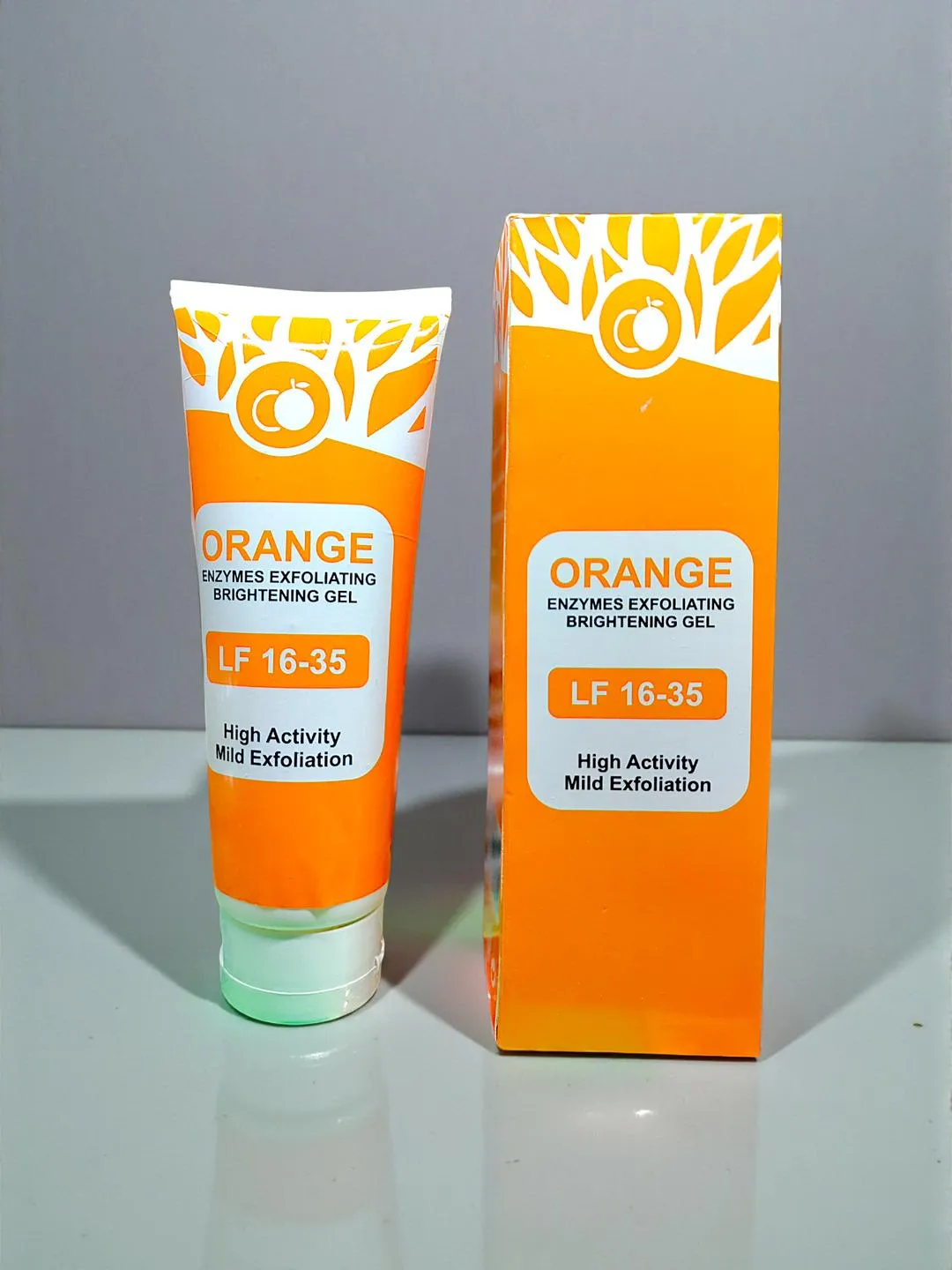 Orange Exfoliating Scrubbing Gel, 120g - Image 2