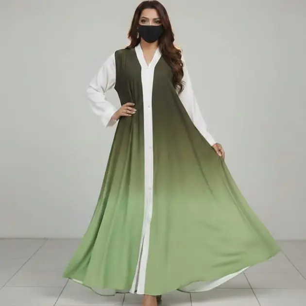 Georgette Printed Classic Abaya