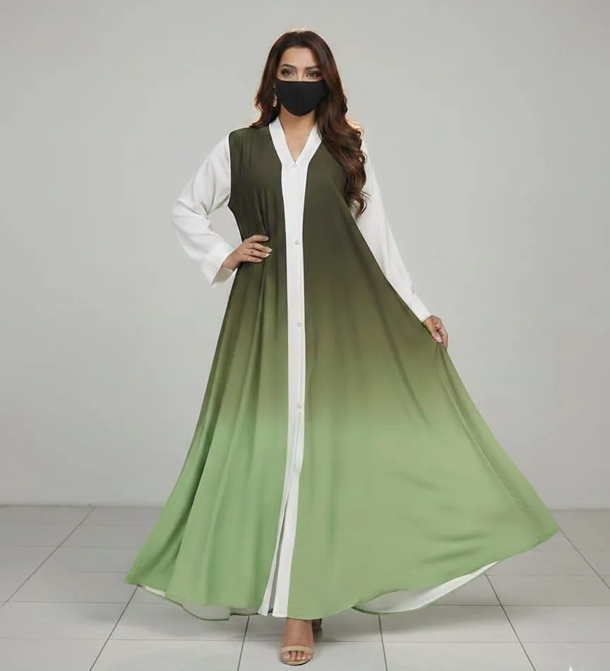 Georgette Printed Classic Abaya