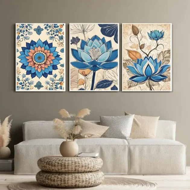 Flower Design Wall Art & Paintings