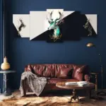 Deer Design Wall Art & Paintings