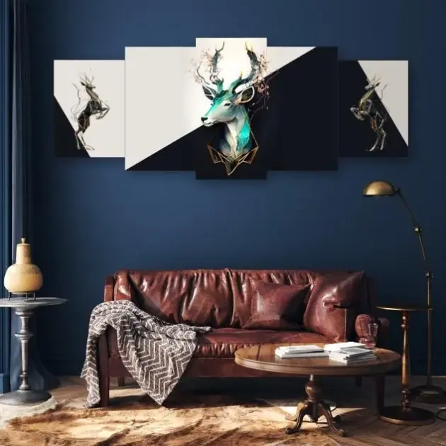 Deer Design Wall Art & Paintings