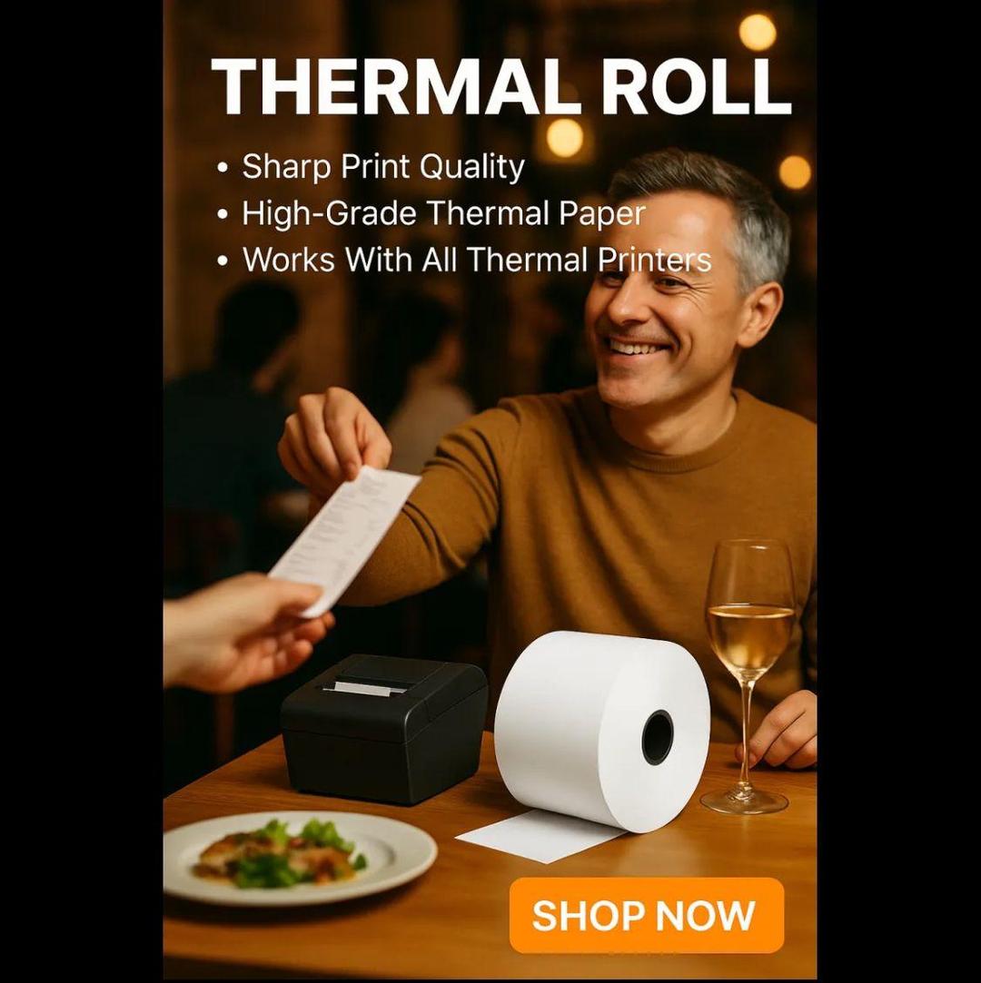 High-Grade Thermal Paper Thermal Printer Roll - Image 3