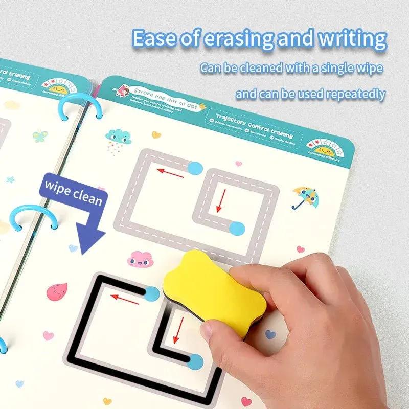 Kids's Stroke Dot to Dot Learning Book - 1 Pcs - Image 7