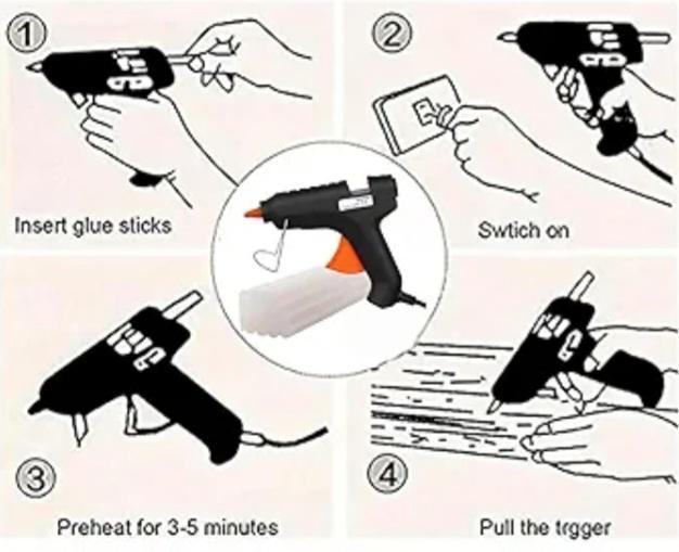 1-Glue Gun & 10- Glue Gun Rod - Image 6