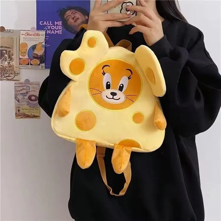 Colorful Cotton Printed Backpack for Boys & Girls - 1 Pcs