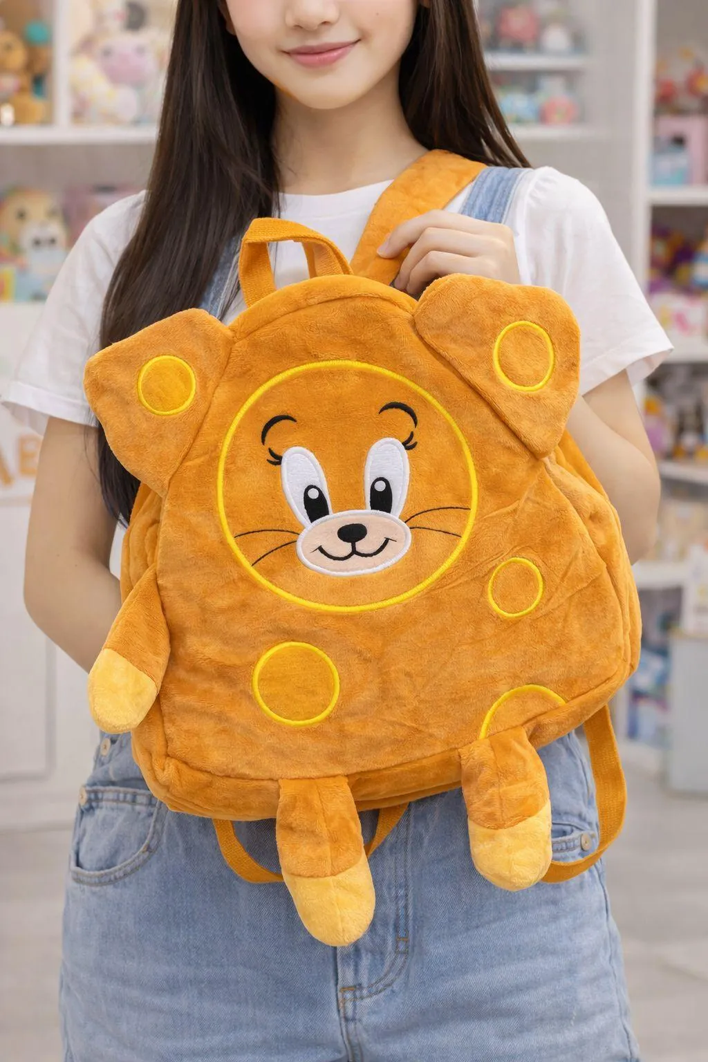 Colorful Cotton Printed Backpack for Boys & Girls - 1 Pcs - Image 3