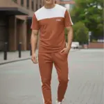 2 Pcs Men's Dri Fit Printed Track Suit