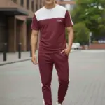 2 Pcs Men's Dri Fit Printed Track Suit