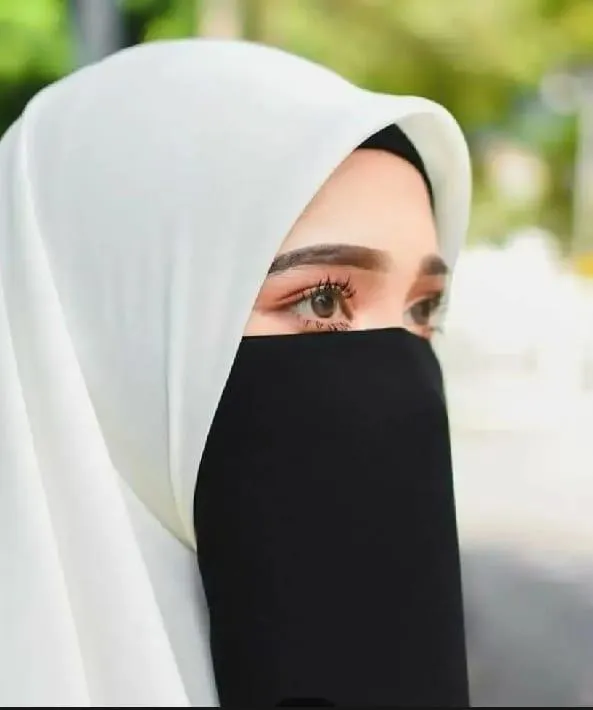 Chiffon Niqab Patti - Image 2