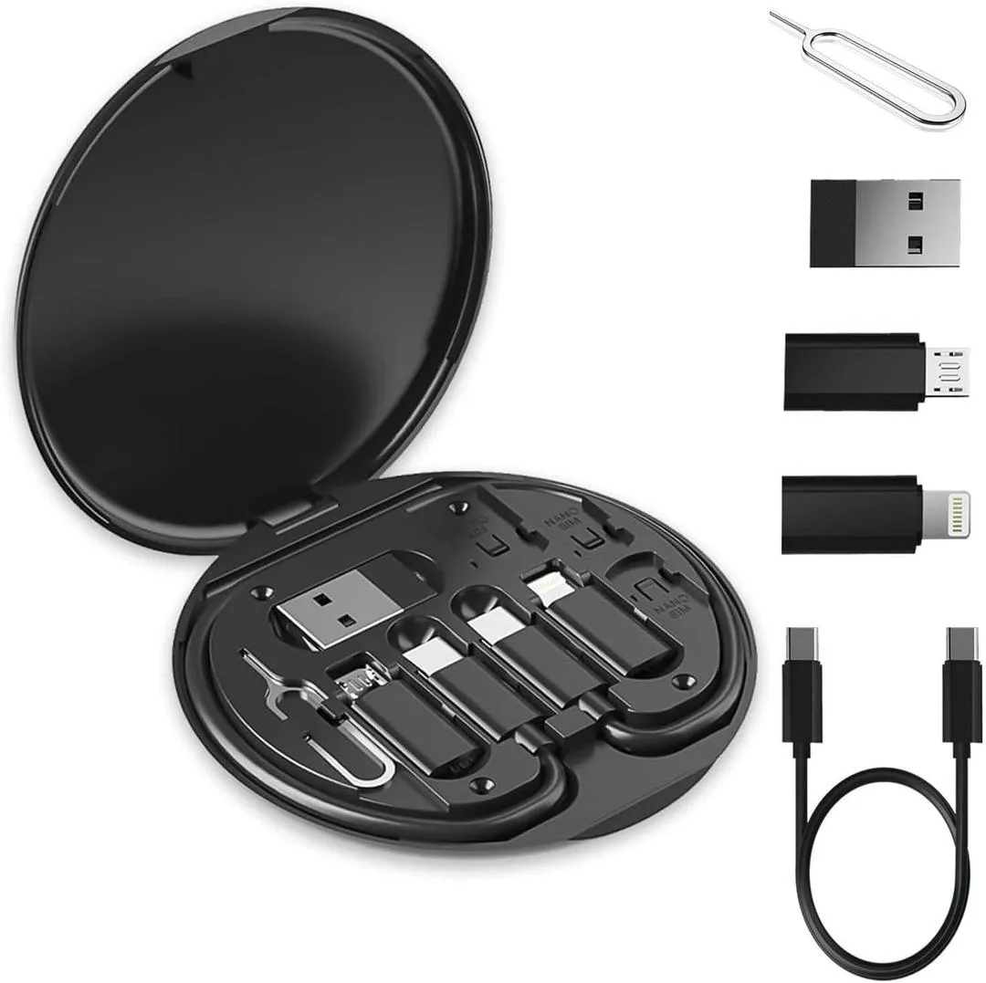 5-in-1 60W Fast Charging Data Cable Set All in One Compatible with All Devices - Image 2