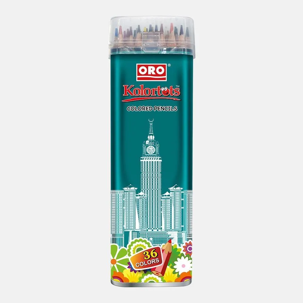 KOLORTOTS New Edition 36 Color Pencils Jar 1 Pcs - Image 4