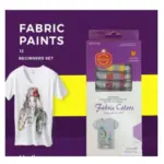 Keep Smiling 6ml Fabric Paint, Pack of 12 tubes Art# M247 - KS-6ml x12 Fabr- 0008