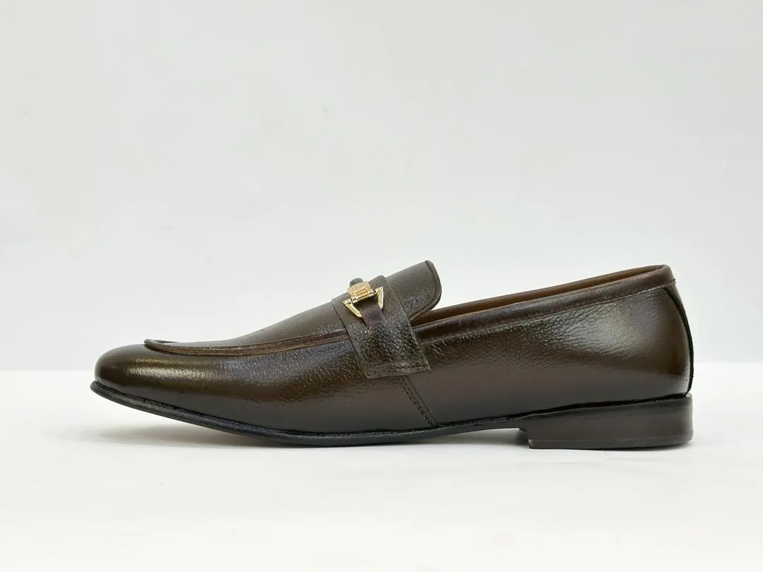 Men's Leather Semi-Formal Loafers - Image 5