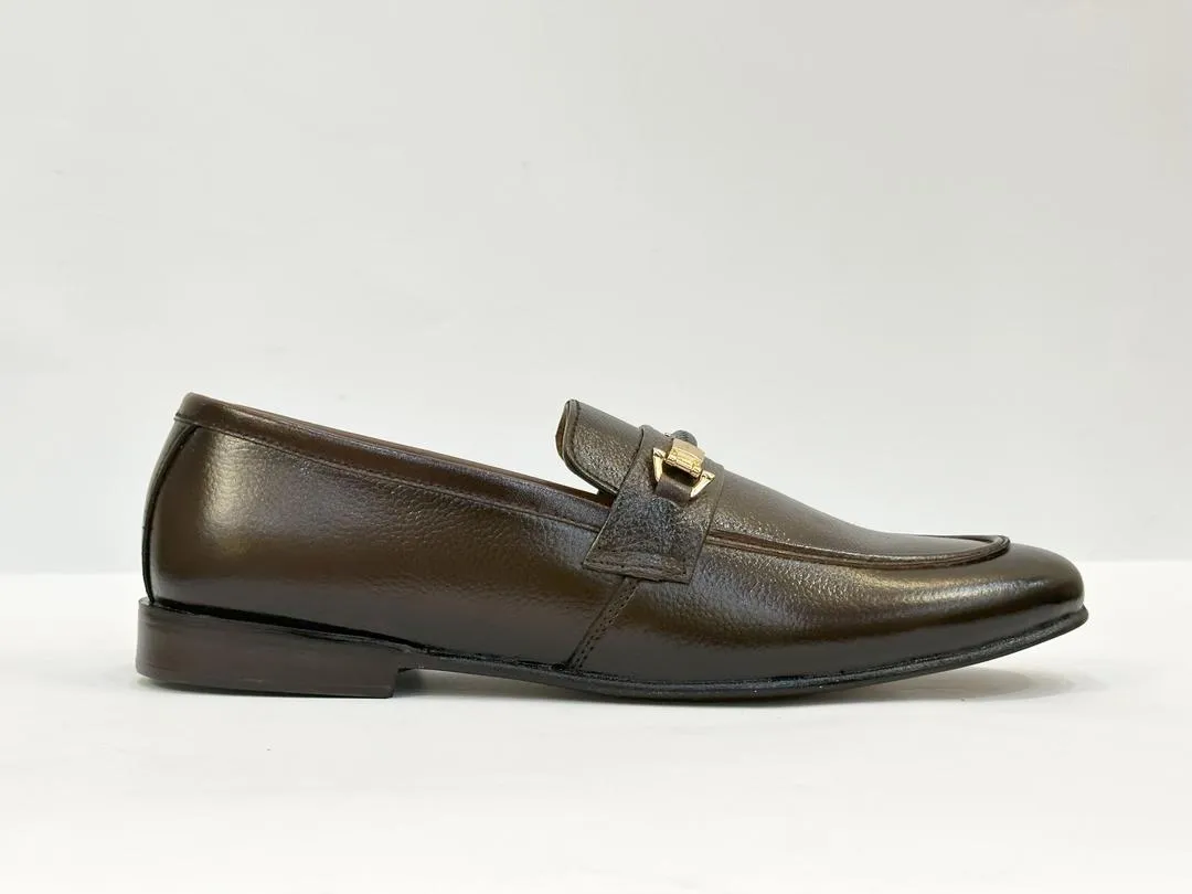 Men's Leather Semi-Formal Loafers - Image 2